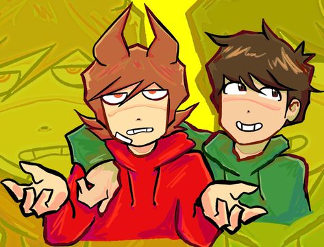 Eddsworld Pfp, Tord Eddsworld, Anime Crafts Diy, Ex Friends, Anime Crafts, Live Laugh Love, Matching Pfp, Spirit Animal, Crafts Diy