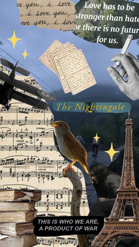 #thenightingale Nightingale Book Aesthetic, The Nightingale Aesthetic, Nightingale Book, The Nightingale Book, The Nightingale, Bookish Things, Books Art, Nightingale, Wallpapers Backgrounds