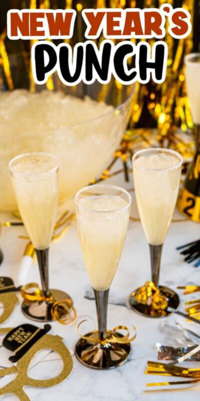 New Years Party Punch Alcohol, New Years Eve Alcoholic Punch, New Years Alcoholic Punch Party Drinks, Nye Party Punch, Easy Nye Drinks, New Years Eve Mocktail Recipe, New Years Eve Easy Appetizers, New Year’s Eve Mocktail Ideas, Non Alcoholic New Years Eve Punch