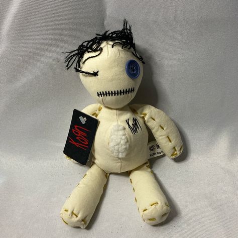 I might be biased but you should probably buy this on Depop 👍 https://depop.app.link/BJqPzu0bxgb Korn Issues Doll, Korn Doll, Korn Issues, Mall Goth, Rag Doll, Photo Shoot, Room Decor, Dolls, Tags