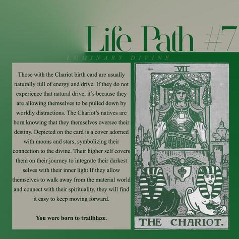 Life Path Number 11, Life Path 7, Life Path 3, Master Number 11, Chariot Tarot, Life Path Number 7, The Chariot Tarot, Mystic Backgrounds, Birth Card