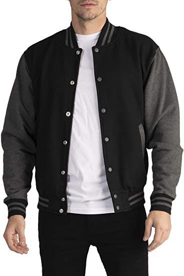 Pro Club Men's Varsity Fleece Baseball Jacket Baseball Jacket Outfit, Pro Club, Football Jackets, Varsity Jacket Men, Active Jacket, Evening Jackets, Cool Jackets, Baseball Jacket, Mens Casual Outfits