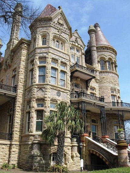 Historic Stone Late 1800's Four-Level Mansion. 1800s Mansion, Gothic Victorian Homes, Cast Iron Architecture, Mansion Homes, Painted Ladies, Story Stone, Victorian Style Homes, Victorian Mansions, Victorian Architecture