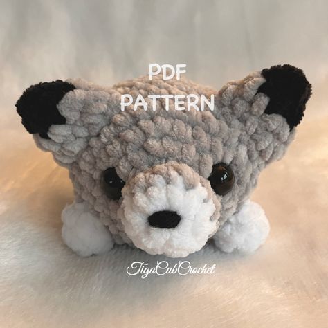 Wolf Pattern Crochet, Wolf Crochet Pattern Free, Crochet Wolf Pattern, Wolf Crochet Pattern, Wolf Crochet, Crochet Wolf, Wolf Pattern, Crochet Terminology, Easy Crochet Animals