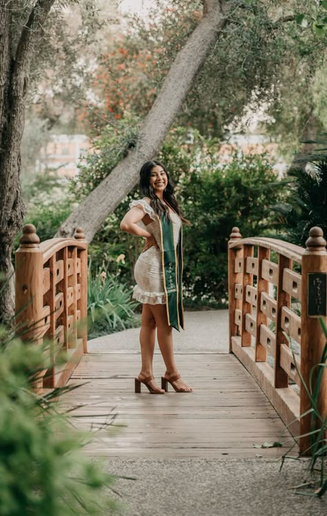 Cal Poly Pomona Graduation Portraits of Class of 2022 Grad Poses High School, Summer Graduation Photoshoot, Csu Graduation Pictures, Outdoor Grad Photoshoot, Byui Graduation Photos, Graduation Poses Photo Shoots Outdoor, Graduation Pictures At Park, Graduation Photos Outdoors, College Graduation Pictures Outdoors