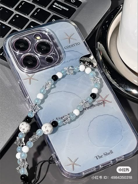 Light Blue Phone Case Aesthetic, Blue Phone Case Aesthetic, Hp Iphone Aesthetic, Casing Hp Aesthetic, Case Hp Iphone, Phone Case Keychain, Phone Case Minimalist, Bling Phone Cases, Blue Phone Case