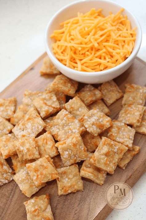 Sourdough Discard Cheese Crackers Recipe - Pauline Manor Discard Cheese It’s, Sourdough Discard Cheddar Crackers, Sourdough Discard Cheese Crackers, Sourdough Discard Cheezits, Sourdough Discard Crackers Recipes, Sourdough Cheese Crackers, Sourdough Crackers Recipes, Discard Cheese Crackers, Cheese Crackers Recipe