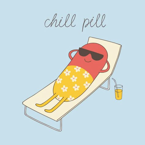 Funny Pun: Chill Pin - Punny Humor - design on @TeePublic! Medical Puns, Chill Quotes, Punny Cards, 달력 디자인, Cute Puns, Chill Pill, Medical Humor, Funny Illustration, Funny Doodles