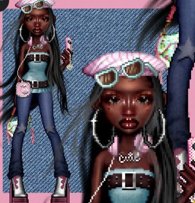 Collage For Wallpaper, Picture Collage Wallpaper, Heart Picture Collage, Heart Photo Collage, Everskies Fits, Aaliyah Style, Dti Hacks, Everskies Outfits, Bratz Inspired Outfits