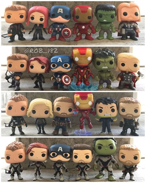 Funko Pop Display Ideas, Pop Display Ideas, Funko Pop Avengers, Marvel Funko Pop, Marvel Room, Funko Pop Display, Pop Figurine, Avengers Art, Funk Pop