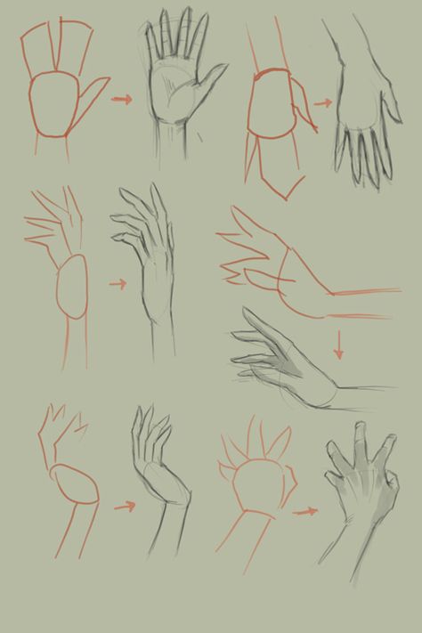 Drawing Anime Hands, Hand Video, Draw Hands, Drawing Hands, Hand Drawing Reference, Drawing Help, Hand Reference, Drawing Hair, Basic Drawing