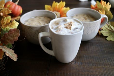 How to Make a Dunkin' Donuts Pumpkin Spice Latte at Home | POPSUGAR Food Pumpkin Spice Latte At Home, Pumpkin Spice Drinks, Latte At Home, Pumpkin Spiced Latte Recipe, Spiced Drinks, Fall Menu, Coffee Treats, Popsugar Food, Coffee And Donuts