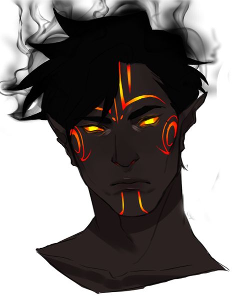 Male Phoenix Character Design, Radiation Character Design, Fire Guy Art, Fire Male Character, Fire God Character Design, Sun Oc Male, Fire Based Character Design, Sun God Character Design Male, Half Demon Male