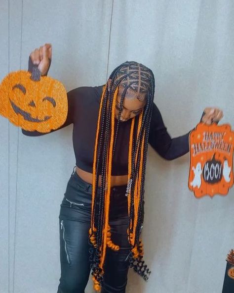 Halloween Hairstyles Braids, Halloween Hairstyles Black Women, Halloween Braids Hairstyles, Spider Braids, Halloween Braids, Spooky Hairstyles, Halloween Hairstyle, Faux Locs Styles, Halloween Hairstyles