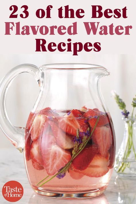 23 of the Best Flavored Water Recipes