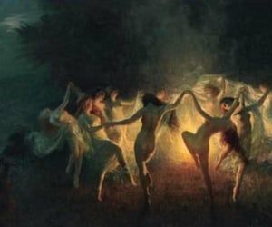 Images and videos of witches dancing Witches Dance, Women Dancing, Pan Flute, Robert Mcginnis, Dancing In The Dark, Beltane, Coven, A Fire, Yule