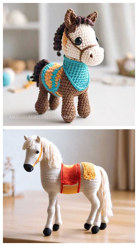 Amigurumi Horse Crochet Free Pattern Crochet Horses, Free Crochet Horse Pattern, Amigurumi Horse Free Pattern, Horse Crochet Pattern, Crochet Horse Pattern, Horse Crochet Pattern Free, Crochet Horse Pattern Free Easy, Amigurumi Horse, Horse Crochet