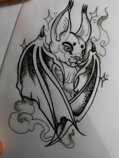 Cute Bats Tattoo, Spooky Forearm Tattoo, Bat Tattoo Stencil, Bat Tattoo Gothic, Cute Bat Drawing, Cute Bat Tattoo, Bat Tattoo Design, Bat Sketch, Bat Drawing