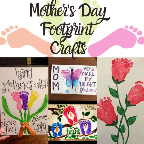 Handprint Painting, Mothers Day Flower Pot, February Crafts, Art Kits For Kids, Baby Art Projects, Footprint Crafts, Baby Handprint, Flower Pot Crafts, Hand Prints