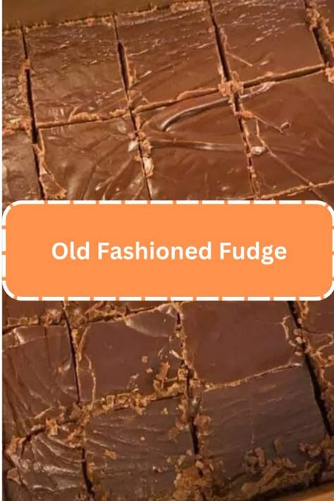 Old Fashion Fudge, Old Fashion Fudge Recipes, Homemade Chocolate Fudge, Old Fashioned Fudge, How To Make Fudge, Easy Chocolate Fudge, Homemade Fudge Recipes, Fudge Recipes Chocolate, Fudge Recipes Easy