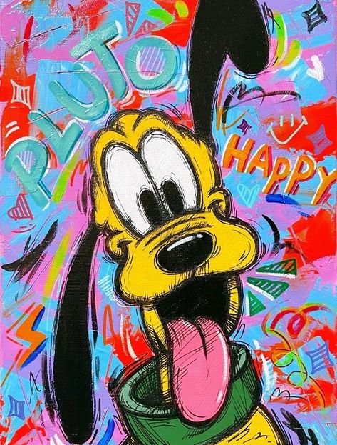 Pop Art Disney, Pop Up Books, Disney Pop Art, Cartoon Character Tattoos, Pop Up Art, Mickey Mouse Art, Book Publisher, Swag Cartoon, Cartoon Painting