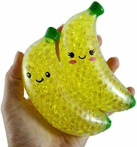 Homemade Fidget Toys, Diy Stressball, Banana Water, Figet Toys, Kids Toy Shop, Cool Fidget Toys, Busy Bags, Water Beads, Fidget Toy