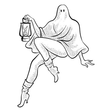 A female ghost with long legs holding an oil lamp PNG Design Oil Lamp Drawing, Lamp Png, Lamp Drawing, Female Ghost, Creepy Drawings, A Ghost, Oil Lamp, Create T Shirt, Png Design