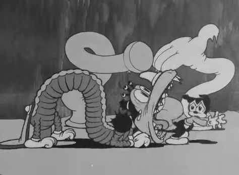 Cartoon High, 1930s Cartoons, Black And White Cartoon, Blood Art, Favorite Cartoon Character, Old Disney, Old Cartoons, Cartoon Character Design, Classic Cartoons