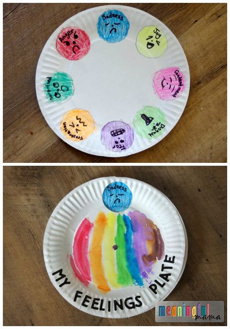 Feelings and Emotions Paper Plate Spinner Social Emotional Preschool, Bible Object Lessons For Kids, Feelings Activities Preschool, Object Lessons For Kids, Feelings Preschool, Emotion Art, Art For Toddlers, Teaching Emotions, Emotions Preschool