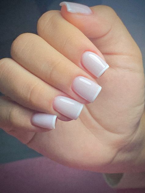 Milk French Nails, Friend Lyrics, Uñas Acrilicas, French Nails, Natural Nails, Milk, Wallet, Nails, White