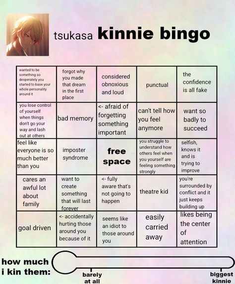 @yamsterrrrr Prosekai Kinnie Bingo, Akito Kinnie Bingo Pjsk, Tsukasa Tenma Kinnie Bingo, Pjsekai Kinnie Bingo, Tsukasa Tenma Headcanons, Tsukasa Kinnie Bingo, Pjsk Bingo, Project Sekai Kinnie Bingo, Pjsk Kinnie Bingo