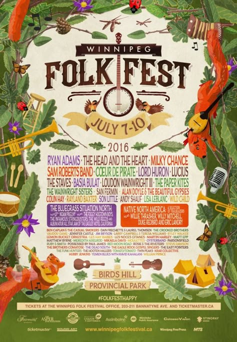 Folk Fest poster Folk Music Festival, The Paper Kites, Event Posters, Graphic Design Infographic, Music Festival Poster, Folk Festival, Event Poster Design, Festival Poster, Learning Graphic Design