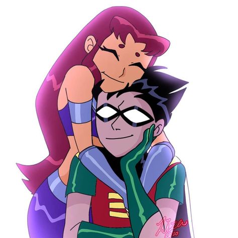 Robin on Instagram: “It's so coYou have to think about how much to change” Robin Starfire, Teen Titans Love, Teen Titans Robin, Teen Titans Starfire, Robin And Raven, Starfire And Raven, Nightwing And Starfire, Original Teen Titans, Teen Titans Fanart