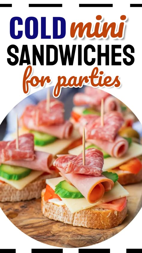 Finger Sandwiches For A Crowd, Sandwiches For A Crowd, Party Sandwiches Recipes, Tea Party Sandwiches Recipes, Tea Party Sandwiches, English Afternoon Tea, Appetizer Sandwiches, Party Sandwiches, Mini Sandwiches