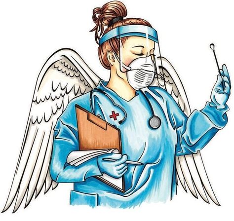 Nurse Angel, Angel Of Mercy, Nurse Drawing, Medical Artwork, Marshmello Wallpapers, Christ Tattoo, Home Medicine, Medical Student Motivation, Nurse Art