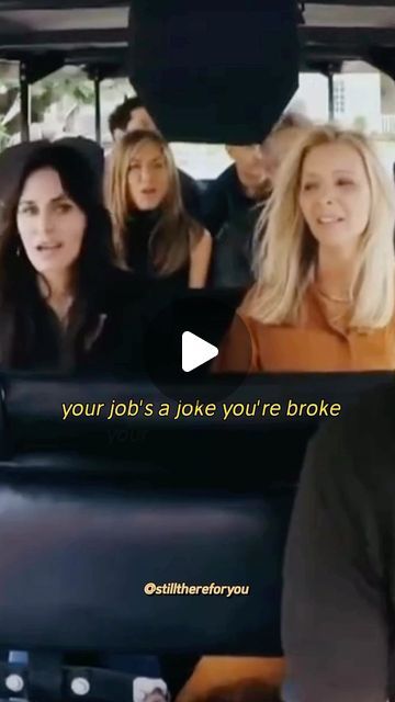 Still There For You on Instagram: "Friends cast theme song in carpool karaoke 🎤 -2021

follow @stillthereforyou (check the link in bio) 

🏷 
#friends #carpoolkaraoke #friendsseries #jamescorden #friendsmemes #themesong #karaoke #friendstv #friendsscenes #friendsquotes #friendom |" Friends Scenes, Carpool Karaoke, Friends Cast, Funny Songs, Instagram Friends, Friends Funny Moments, Friends Series, Karaoke Songs, February 19