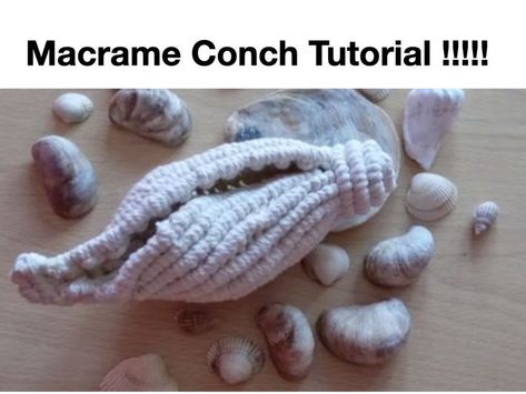 Macrame Sea, Macrame Strap, Weaving Diy, Crocheted Animals, Macrame Runner, Tutorial Macramé, Basket Weaving Diy, Seashells Patterns, Macrame Dream Catcher