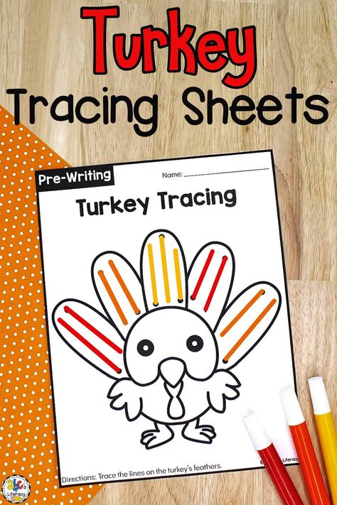 Thanksgiving Preschool Fine Motor Activities, Thanksgiving Literacy Activities Prek, Thanksgiving Prewriting Worksheets, Thanksgiving Fine Motor Journal, November Fine Motor Preschool, Thanksgiving Scissor Practice, Thanksgiving Occupational Therapy Activities, Fine Motor Turkey Activities, Thanksgiving Learning Journal