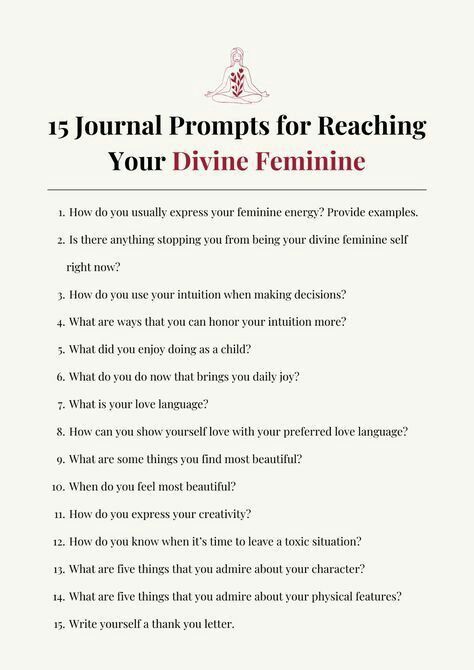 Feminine Energy Journaling, Divine Feminine Prompts, Journal Prompts For Feminine Energy, Womb Healing Journal Prompts, Divine Feminine Journal Prompts, Feminine Energy Journal Prompts, Feminine Journal Prompts, Self Love Writing, Mindfulness Journal Prompts