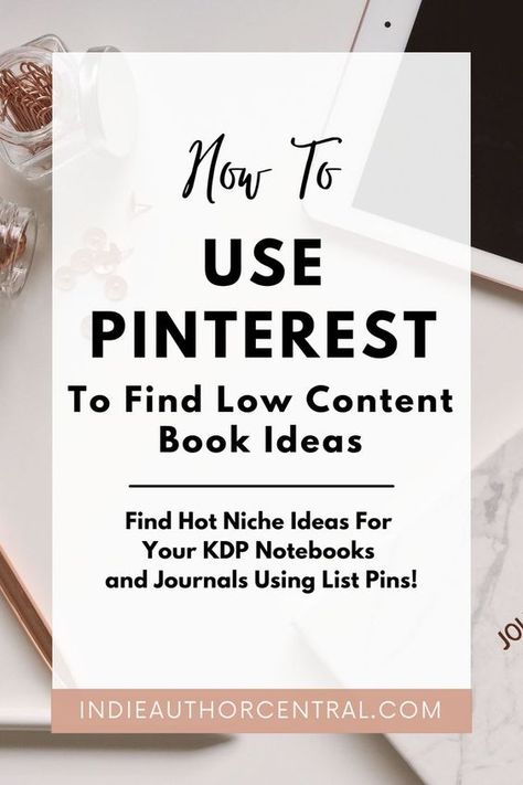 Low Content Book Ideas, Amazon Kdp Low Content, Kdp Low Content, Amazon Book Publishing, Amazon Publishing, Pinterest Tutorials, Niche Ideas, Make Money On Amazon, Journals And Notebooks