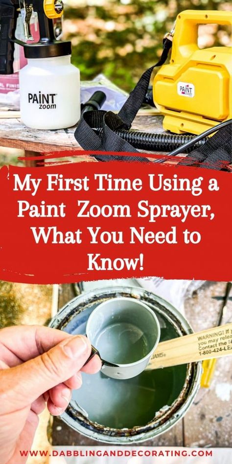 Have you ever thought about using a paint sprayer for your home painting projects? This was my first time and here's what you need to know! #paintsprayer #painting #paintingproject #spraypainting #spraypaint #DIYproject #DIY #diydecor #paint #homeprojects Paint Sprayer Reviews, Outdoor Herb Garden, Using A Paint Sprayer, House Trim, Black Basket, Home Painting, Paint Colors Benjamin Moore, Benjamin Moore Paint, Paint Sprayer