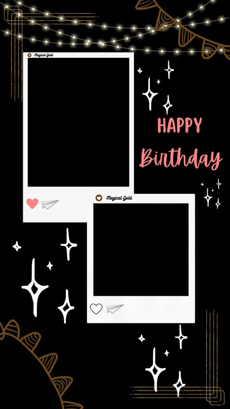 Birthday Frame For Sister, Happy Birthday Sister Template, Happy Birthday Sister Frame, Simple Happy Birthday Wishes, Anniversary Story, Bday Background, Happy Birthday Photo Editor, Birthday Instagram, Diy Photo Book