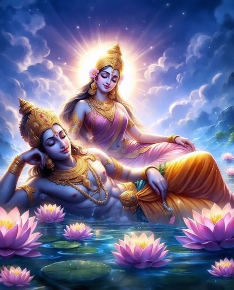 Vishnu Ji And Lakshmi Ji, Vishnu And Lakshmi Wallpaper, Lord Vishnu Lakshmi Images, Lakshmi Vishnu Images, Laxmi Narayan Wallpaper, God Vishnu Images, Laxmi Vishnu Images, God Lakshmi Images, Vishnu Bhagwan Wallpaper