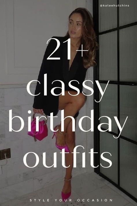 Classy Birthday Outfits Inspo / Trendy Outfits for Birthdays (Women) 2024 -  #birthday #Birthdays #Classy #inspo #outfits #Trendy #Women Winter Outfit Birthday Party, 37 Birthday Outfit Ideas For Women, 38 Year Old Birthday Outfit, Birthday Outfit Ideas For Women In Winter, 35th Birthday Dinner Outfit, Bar Birthday Party Outfit, Birthday Themes For Women Outfit, 30 Th Birthday Outfits For Women, What To Wear To My 60th Birthday Party