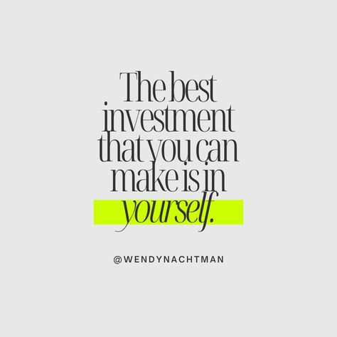 The best investment? YOU! 🌟⁠ ⁠ When we pour into our personal growth, we unlock unlimited potential. It’s about harnessing our unique gifts, sharpening our skills, and embracing every opportunity for self-improvement. ⁠ ⁠ Why? Because YOU are your greatest asset. The more you invest in yourself, the more you’ll attract success, joy, and fulfillment in every aspect of life. ⁠ ⁠ Imagine waking up every day with a sense of purpose, passion, and confidence. 🔥 That’s the power of investing in YOU... Invest In Yourself, Women Empowerment Quotes, Couples Counseling, Empowerment Quotes, Breakup Quotes, Quotes About Moving On, How To Get Warm, Holistic Wellness, Best Investments