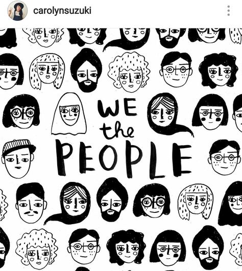 Doodle People, Creativity Ideas, Face Illustration, Happy Friday Everyone, We The People, 캐릭터 드로잉, Abstract Illustration, Doodle Illustration, Cartoon Faces