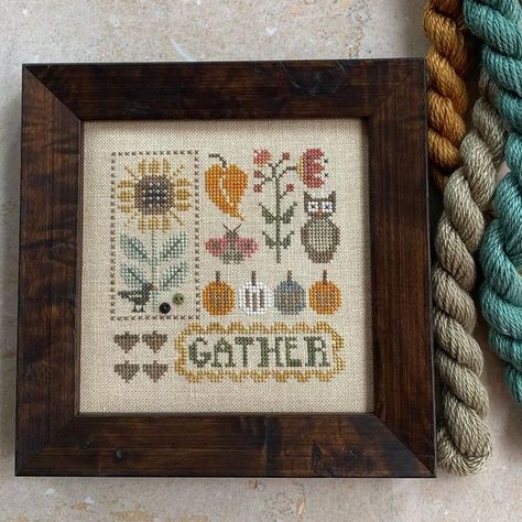 Cecilia Turner on Instagram: "Count me ready for the colors and textures of autumn. Bring it on, Mother Nature! #heartinhandneedleart (Doodles: Autumn is available.)" Autumn Doodles, Heart In Hand, Autumn Cross Stitch Patterns, Easy Cross Stitch, Easy Cross Stitch Patterns, Easy Cross, Types Of Stitches, Crafty Kids, Simple Cross Stitch