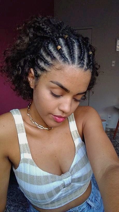 Cabello Afro Natural, Natural Braided Hairstyles, In My 20s, Mixed Curly Hair, Natural Afro Hairstyles, Mixed Hair, Natural Hair Styles Easy, Natural Hair Updo, Long Natural Hair