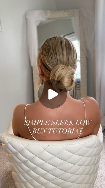 Kristen Okaly on Instagram: "Always my favorite bun hack 🫶🏻 . . #bridalupdo #bridalhairinspo #njbride #newjerseywedding #bridalreels #weddingreels #hairreels #hairtutorial #lowbuntutorial #haireducation #sleekbun #bridalhairideas #bridesmaidshair #classichairstyles" How To Bridal Updo, Classic Bridal Bun, Low Knot Bun Tutorial, Low Bun Bridal Hair Tutorial, Bridesmaid Hairstyles Updo Sleek, Slick Back Wedding Bun, Perfect Low Bun Tutorials, Slicked Back Bun Wedding Hair, Sleek Bridal Bun Brunette