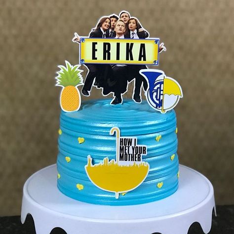 How I Met Your Mother Cake, 30th Party, Cute Birthday Cakes, How I Met Your Mother, 15th Birthday, Sweet Sixteen, Birthday Party Decorations, Baked Goods, Birthday Wishes